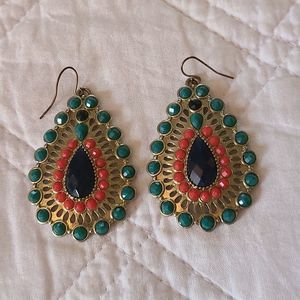 Vintage 90s Teardrop Earrings